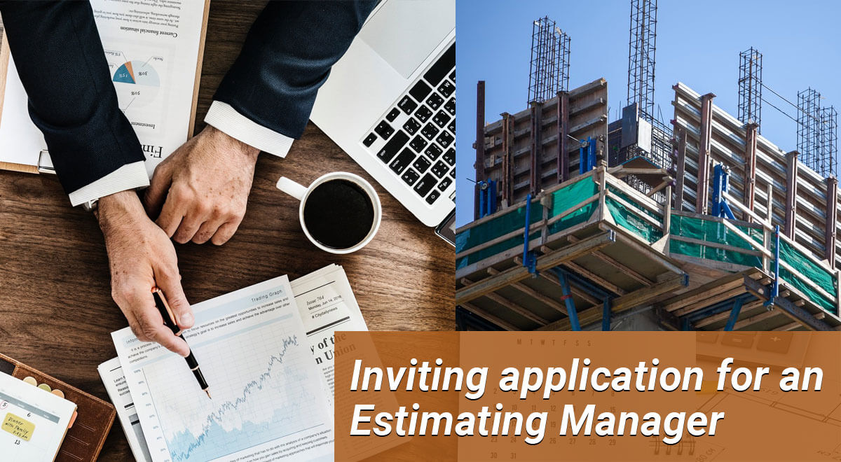 QTO-inviting application for an Estimating Manager